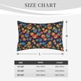 thumbnail image 6 of Daiia Colorful Pineapples1 Bedding Waterproof Pillow Protector Zippered Queen – Bed Bug Proof Pillow Encasement-14"x20", 6 of 9