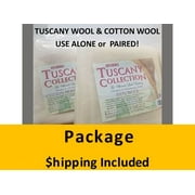 WCWK Hobbs Tuscany Cotton & Wool Batting (Package, King (2)) shipping included