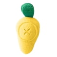 thumbnail image 1 of Soft Plush Carrot Toy with Squeaker, 5 Inch Long, Stimulates Curiosity and Play for Dogs and Cats, 1 of 8