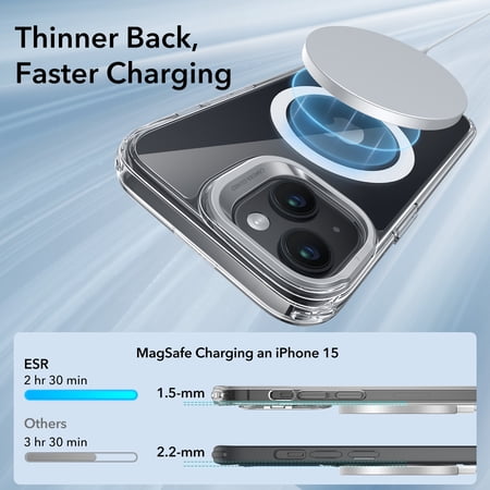 ESR iPhone 17 ケース iPhone 17 Air 17 Pro 17 Pro Max iPhone 17e/16e 16/15 シリーズ ケース カバー 磁気ケース HaloLock付き MagSafe カメラスタンド