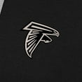 thumbnail image 4 of Men's Antigua Black Atlanta Falcons Brushed Carbon Victory Pullover Hoodie, 4 of 4
