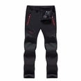 thumbnail image 1 of Pantalones de trabajo Pantalones de lana para exteriores Pantalones de esquí Softshell impermeables unisex y pantalones de cachemira 4XL ER, 1 of 5