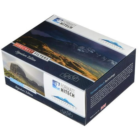 Formatt Hitech Colby Brown 100mm Signature Edition Premier Landscape Filter Kit, Includes 100x100mm Firecrest ND 1.8 Filter, 100x150mm Firecrest (Best Nd Filter For Landscape)