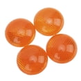 thumbnail image 2 of Reflective Sticker, High Visibility 4Pcs/Set Weatherproof 1.65in/4.19cm Wear Resistance Round Reflector  For Motorcycle Car Truck Trailer, 2 of 8