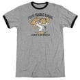thumbnail image 1 of Garfield Foot Fungus Karate Adult Ringer Heather Black, 1 of 1