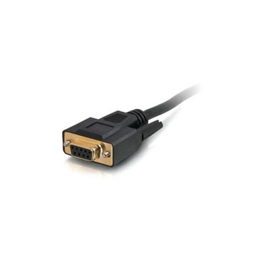 C2G Velocity DB9 Male to 3.5mm Male Adapter Cable - serial cable - 1.5 ft