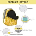 thumbnail image 4 of "Hippie Boho Backpack with 17” Laptop Sleeve - Tribal Design Durable College Daypack, Water-Resistant Fabric for Campus, Commute & Travel Essentials", 4 of 6