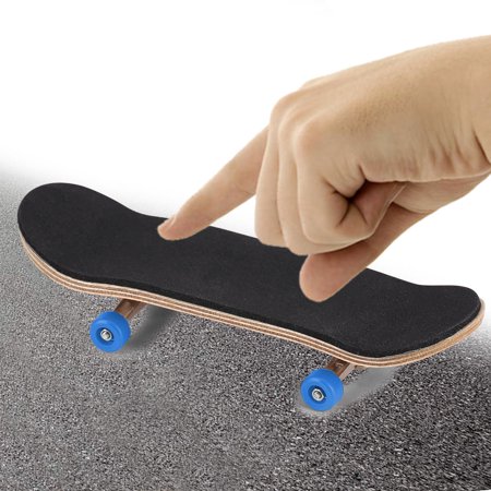 FAGINEY 1Pc Maple Wooden+Alloy Fingerboard Finger Skateboards With Box ...