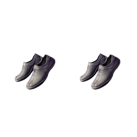 Qarigey Zapatillas transpirables de verano para hombre, zapatos de agua de playa huecos para exteriores, sandalias suaves de espuma Type3 NO3