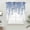 Blue, variant on Eucalyptus Leaves Swag Valances for Windows 2 Pack, Kitchen Window Curtains 36 Inch Length, Sage Green Summer Botanical Weeping Rustic Privacy Swag Curtains for Living Room/Bathroom 36"x36"