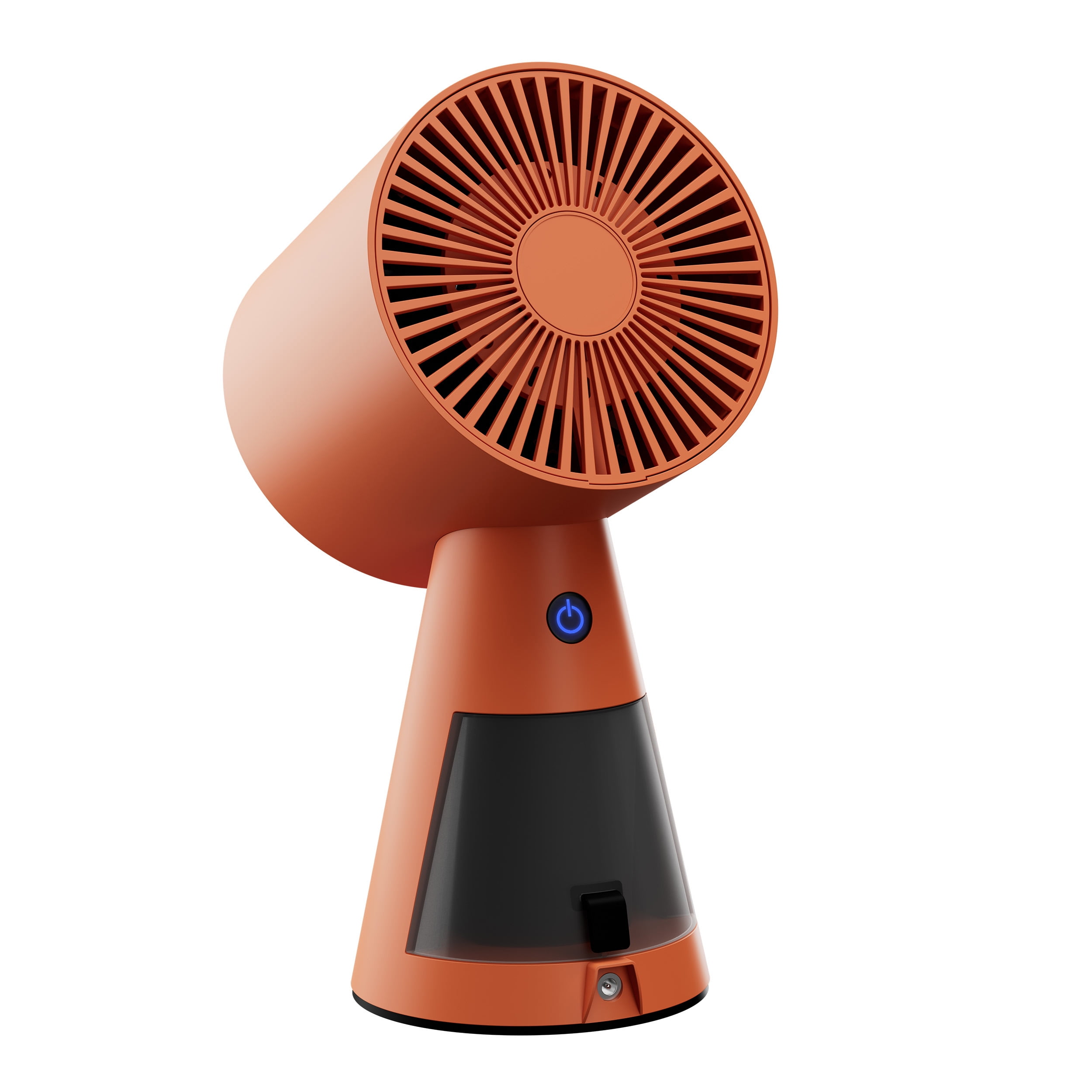 Ciarra HOOD TO GO Portable Mini Desktop Range Hood, Orangina