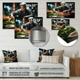 thumbnail image 4 of Designart "Street Food in Vietnam II" Vietnam Metal Art Print, 4 of 5