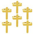 thumbnail image 1 of unbranded 6Ud Para Servilletas De Aleación Con Cruz En Para Eventos Y, 1 of 8