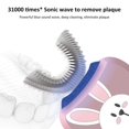 thumbnail image 3 of yingyy U-Shaped Electric Toothbrush for Children Kid's Soft Silicone Waterproof Cleaning Toothbrush, 3 of 6