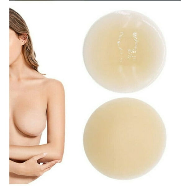 Seamless Cake Cover Bra, Invisible Thin Adhesive Silicone Breast Sticker