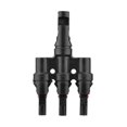thumbnail image 4 of Graflsoa High-Performance MC4 Solar Connector - Flame Retardant, Waterproof, Dustproof, Black T-Type for Parallel Panel Connections, 4 of 7