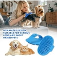 thumbnail image 5 of Cat & Dog Grooming Gloves for Shedding - Efficient Deshedding Pet Grooming Gloves 2-in-1 Deshedding Brush & Massage Mitt-Safe for Dogs & Cats (1 Pair Blue),1 pc removal Blue, 5 of 6