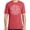Red Frost, variant on Manu Bay Surf Company Mens WHITE OCTOPUS Surfer Triblend T-shirt, 2XL Royal Frost
