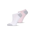 thumbnail image 6 of Wellfit 2 Pair Unisex Diabetic Half Cushion No Show Sneaker Liners, 10-13, White-White, 6 of 7