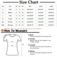 thumbnail image 3 of 2025 Womens Short Sleeve Shirts Casual Summer Crew Neck T Shirts Basic Tees Blouses Tunic Tops to Wear with Leggings, 3 of 4