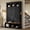 Black, variant on Classic Arched Design Hall Tree with 3 Hidden Storage, Farmhouse Mudroom with Walnut Bench, Mid-Century All-in-One Entryway Organizer with 5 Hooks for Hallway, Black