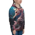 thumbnail image 3 of Daiia Ocean Seahorse for Boys Fashion Hoodies & Sweatshirts with Kangaroo Pocket,Hooded Sweatshirt for Kid, Breathable& Moisture Wicking-X-Large, 3 of 6