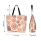 thumbnail image 5 of Fotbe Mushrooms2 Bolsa Tote Estética de Lona con Estampado para Mujer - Bolsa Reutilizable de Hombro Casual para Vacaciones, Compras, Trabajo y Gimnasio, 5 of 8