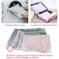 thumbnail image 4 of Filet à Linge, 5 Pcs Sac à Linge, Filet de machine à Laver, Sac à Linge en Maille (1 Pce 50*60cm 2 Pcs 40*50cm 2 Pcs 30*40cm), 4 of 5