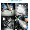 thumbnail image 2 of Flashlight LED Rechargeable, Magnetic USB Flashlight, COB Work Light Zoom Extremely bright waterproof tactical flashlight with 4 modes for outdoor camping emergencies, 2 of 7