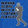 thumbnail image 2 of CafePress - FIN Score Football Player - Cute Infant Baby Football Bodysuit, 2 of 3