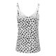 thumbnail image 5 of Gibobby Camisetas de color sólido Sleevelless Camisole solidamente solidas Camisetas sueltas de fondo de pecho Top(Blanco,M), 5 of 5