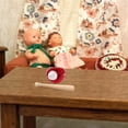 thumbnail image 3 of WASHWEPE 1 Set Mini Baseball Toys Red Abs Miniature Sports Items For Collectors And Decorative Use, 3 of 8