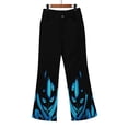 thumbnail image 6 of Bovemsi Wide Leg Pants Woman High Waist Patterned Lightweight Loose Fit Casual Colorful Trouser Jeans Travel Pants, 6 of 9