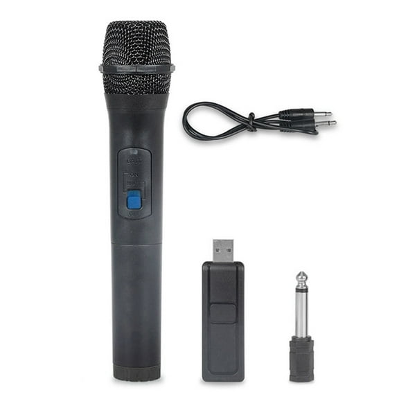 Cheers.US Wireless Microphone Karaoke Microphone Wireless Professional Handheld Dynamic Cordless Microphone for Singing Karaoke Speech Church