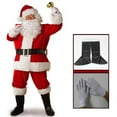 thumbnail image 2 of Disfraz de Papá Noel Cateissary Conjunto de Ropa Navideña XL, 2 of 6