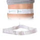 thumbnail image 4 of Cinturón de diálisis abdominal Accesorios ajustables Suministros suaves lavables Cinturón de protección Cinturón de cinturo para atención peritoneal, - M M blanco Salvador Faja Abdominal, 4 of 9