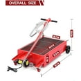 thumbnail image 2 of 20 Gallon Electric Oil Drain Pan with 110V Pump & 8 Ft Hose, Low Profile & T Folding Handle Oil Drain Cart for Truck Cars SUVs, 2 of 7