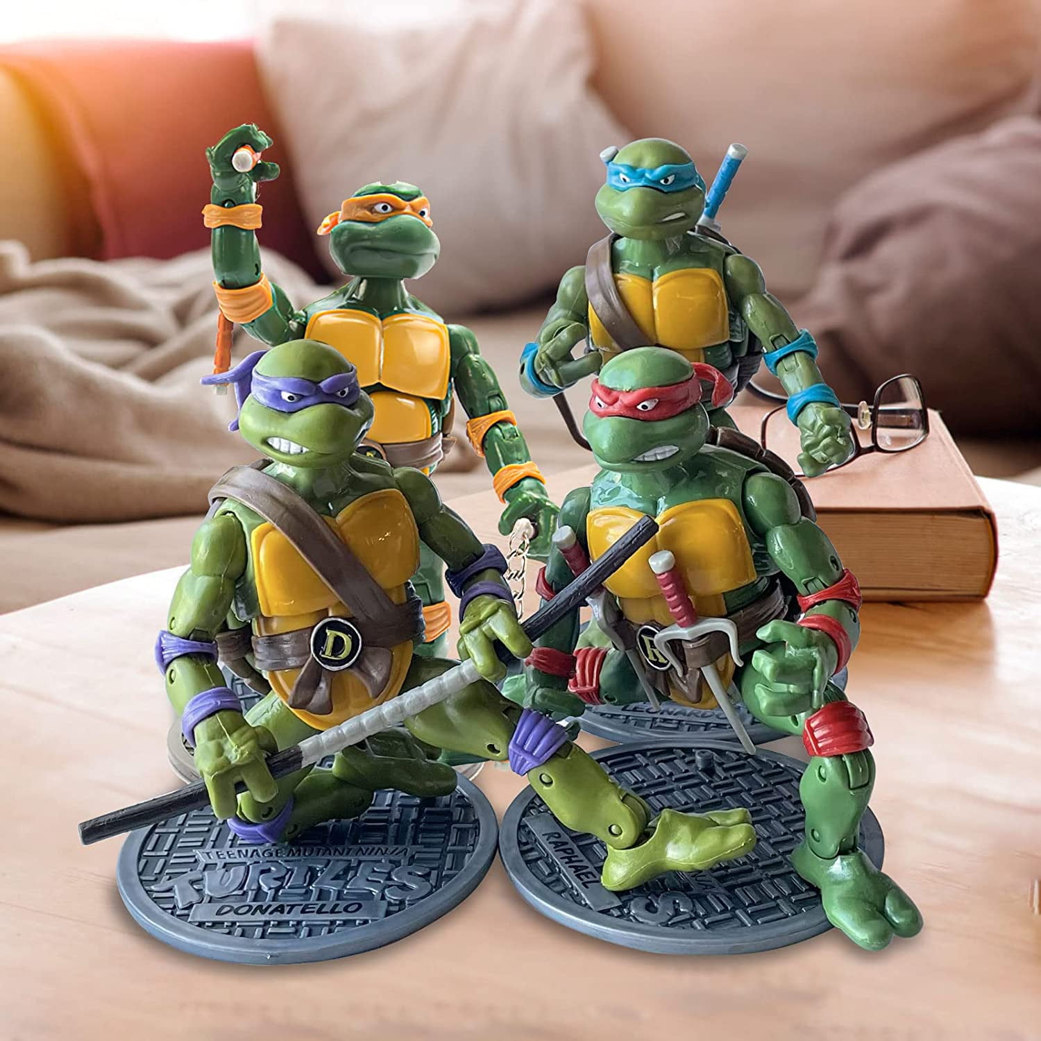 J&G Ninja Turtles 4 PCS Set | Teenage Ninja Turtles Action Figure