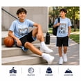 thumbnail image 7 of Quad Seven Boys Activewear Set – 2 Piece Athletic Basketball Shirt and Gym Shorts, Lightweight Breathable Sports Outfit for Boys, 7 of 7