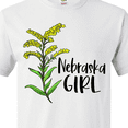 thumbnail image 4 of Inktastic Nebraska Girl Goldenrod Flower T-Shirt, 4 of 5