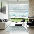 thumbnail image 7 of Ahgly Company Machine Washable Indoor Rectangle Traditional Light Slate Gray Area Rugs, 2' x 3', 7 of 7