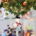 thumbnail image 3 of Decoración colgante para de Navidad, adornos navideños decorativos, colgante de arte del hierro para puerta de pared interior, adorno navideño tamborilero, 3 of 7