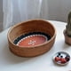 thumbnail image 5 of Cesta de frutas de ratán, cesta de almacenamiento, suministros de almacenamiento de cocina, mesa A, 5 of 5