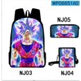 thumbnail image 1 of Anime Dragon Ball Backpack, Schoolbag Three-piece-ZJKDGJKJ, 1 of 4