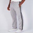 thumbnail image 4 of 3 Pack  Men‘s Active Athletic Casual Tricot Open Bottom Sweatpants with Pockets (Available In Big & Tall), 4 of 6