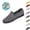 Dark Gray, variant on YOUYEDIAN Water Shoes For Women Quick Dry Breathable Knit Aqua Shoes Non Slip Outdoor Beach Walking Casual Water Sport Swim Shoes(Light Purple)