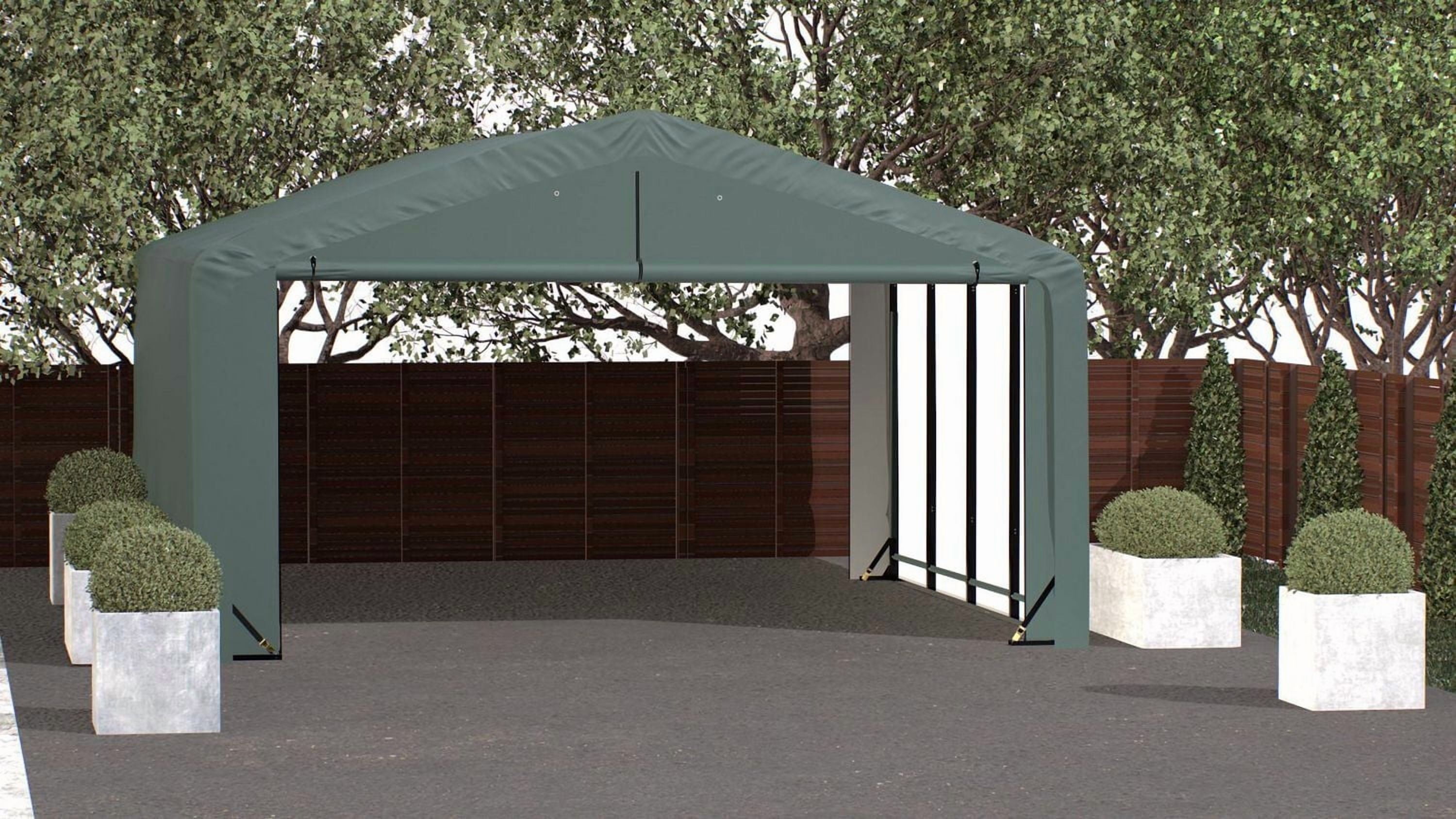 Garage ShelterTube classé vent/neige 20x23x10  Vrt