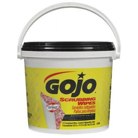 Gojo  Gojo Scrubbing Wipes 170Count Bucket