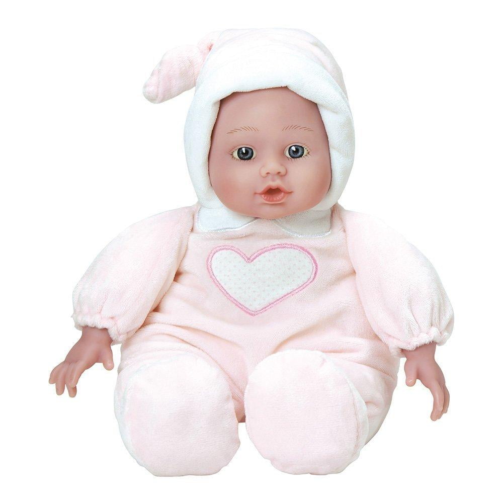 Adora Cuddle Baby Doll Pink 13" Girl Weighted Cuddly Washable Soft