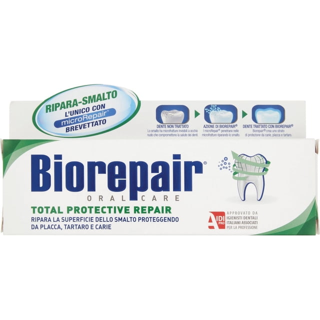 Pasta de dientes Biorepair Total Protective Repair 75 ml Importada Italia